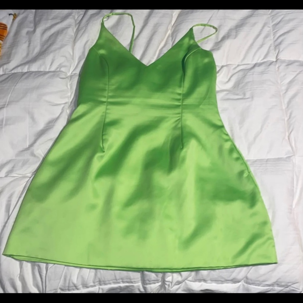 Green Party dress